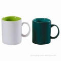 Coated Ceramic Mugs, Available in Various Colors and Sizes, Made of Ceramic or Stoneware